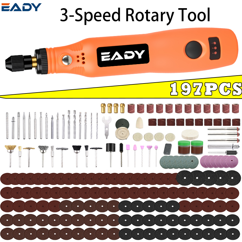 Power Tools Jack - Kit de Ferramentas Rotativas Sem Fio