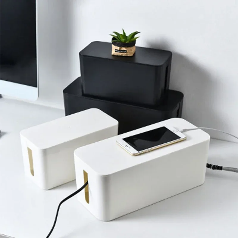 Power Tools For Home - Caixa Organizadora de Cabos para Mesa,
