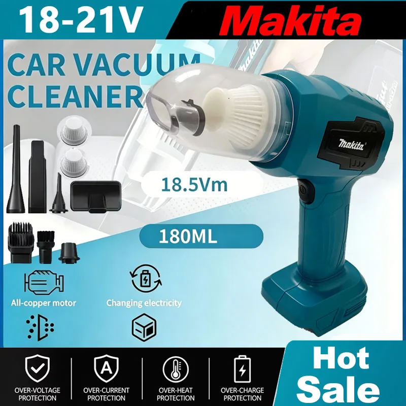 Power Tools Vacuum - Aspirador de pó sem fio Makita