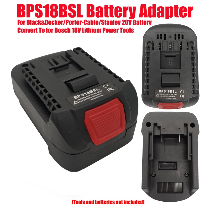 Power Tools Stanley - Adaptador de Bateria HAKSINKY BPS18BSL para