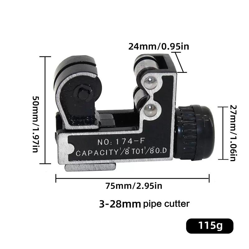 Cortador de Tubos Mini de 1/8' - Power Tools Aldi avaliação e preço