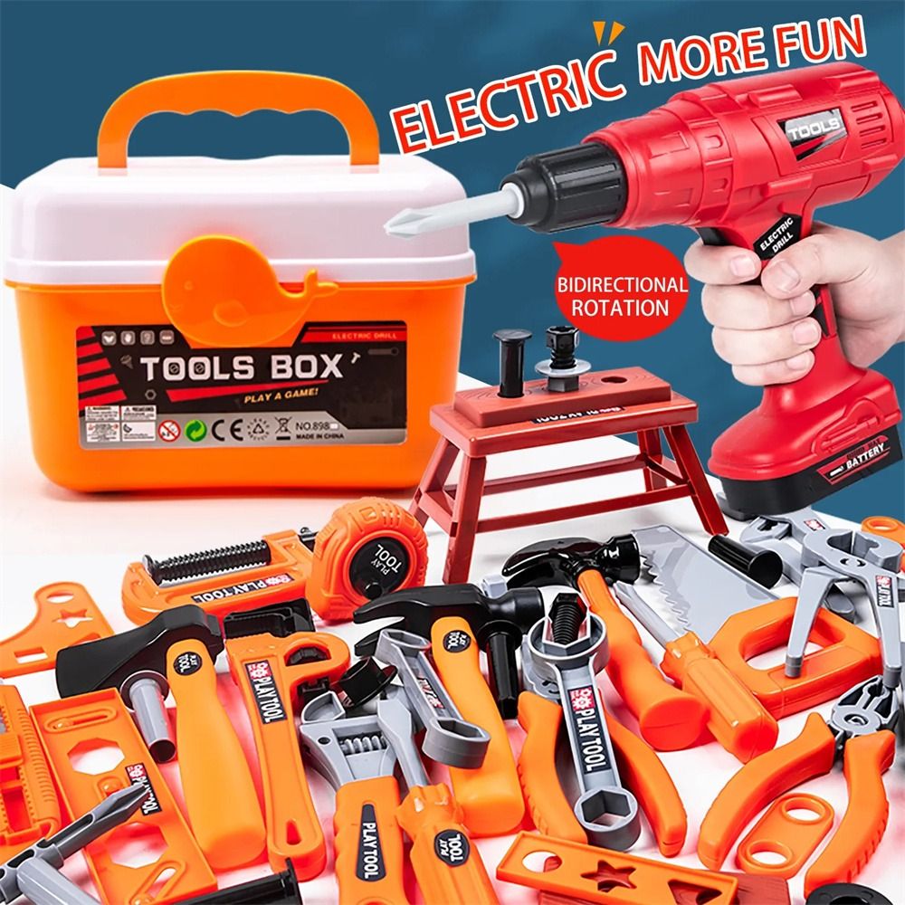 Furadeira Elétrica de Brinqued - Power Tools Kids avaliação e preço