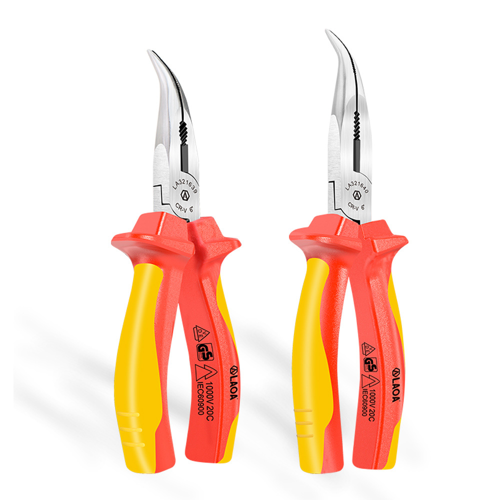 Alicate de Bico Curvo Isolado  - Power Tools Germany avaliação e preço