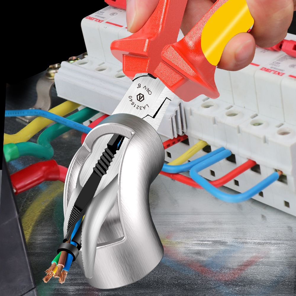 Alicate de Bico Curvo Isolado  - Power Tools Germany avaliação e preço