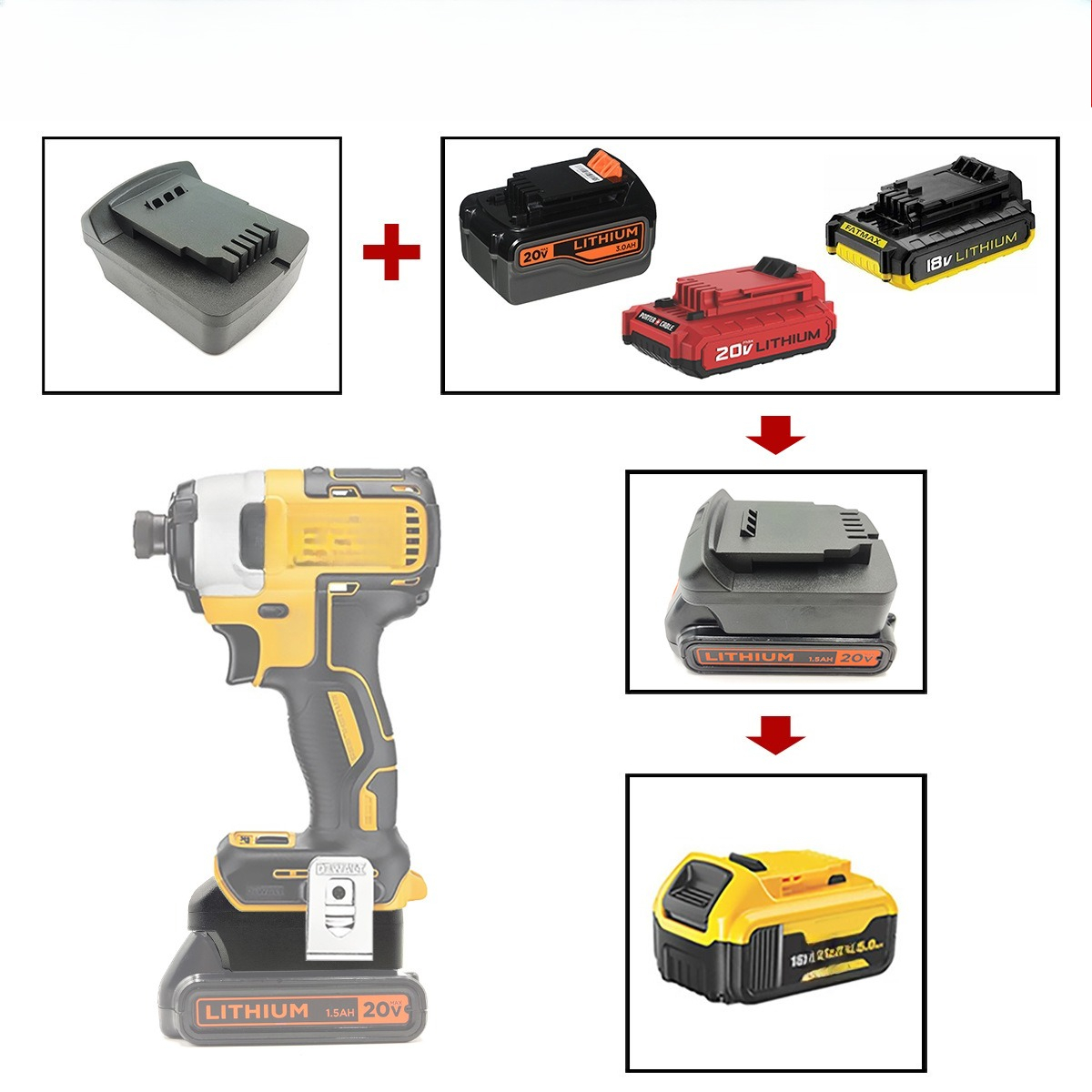 Adaptador de Ferramentas Elétr - Power Tools Stanley avaliação e preço